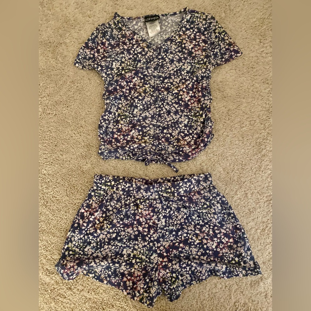 Girls Shirt & Shorts Set